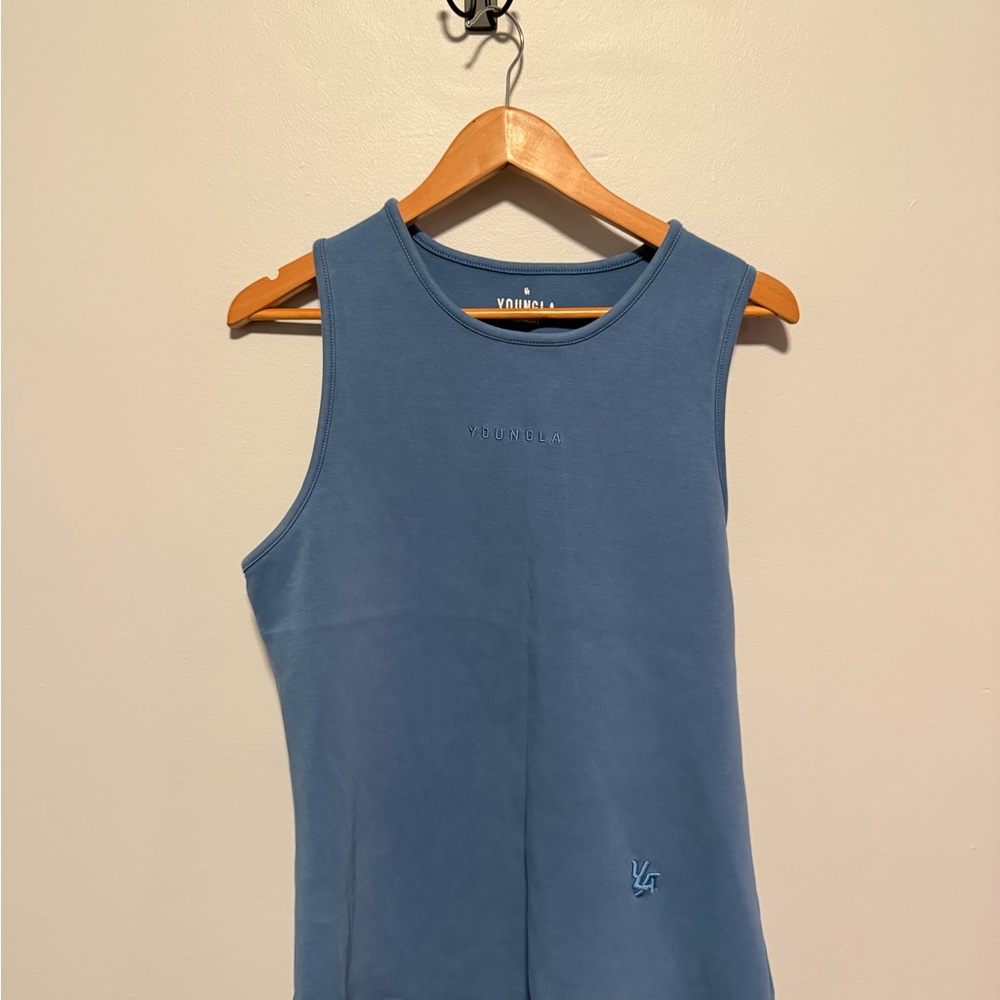 YoungLA Dusty Blue Crewneck Tee